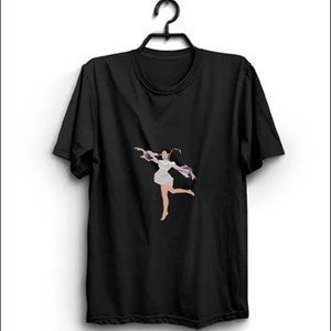 Odette Swan Lake Ballet Ballerina Pointe Dancer Rolling Stones Essential T-Shirt